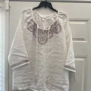 Charter Club Linen Top
